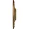 Ekena Millwork Tristan Ceiling Medallion (Fits Canopies up to 5 1/2"), Hand-Painted Pale Gold, 26"OD x 3"P CM26TNPAS - alternate 2